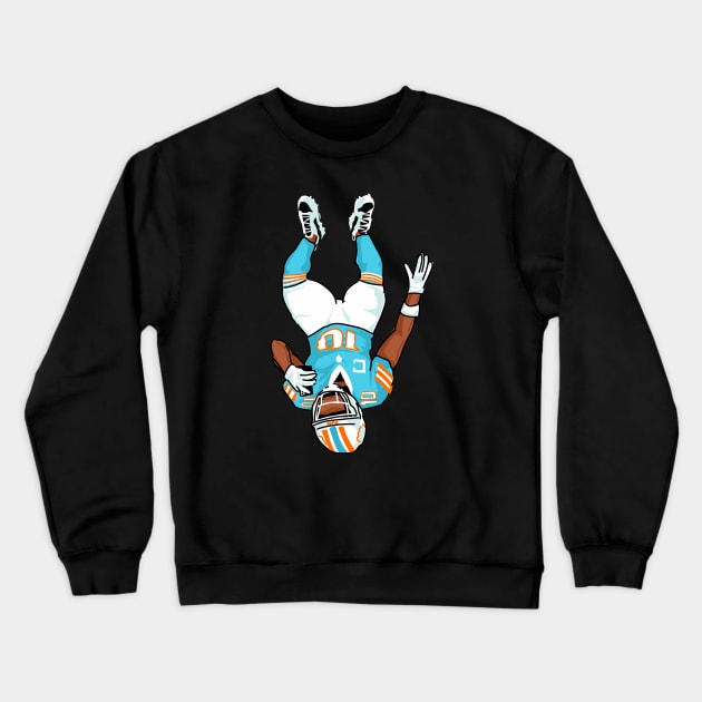 Tyreek hill 10 - Miami Dolphins Crewneck Sweatshirt by Mic jr